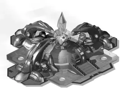 Crystal - Energy 02 3D model