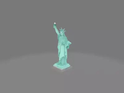 Statue of liberty 3D print model