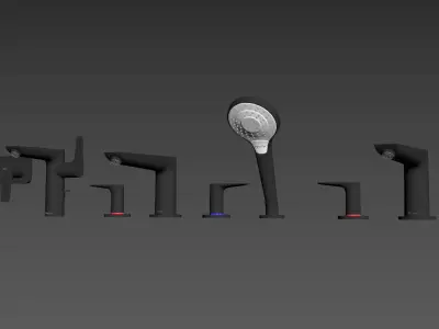 Kitchen Faucet Collection HANSGROHE Talis E 3D model