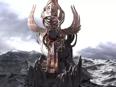 She Ra inspired Palace 3D model