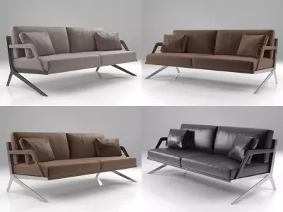DS 60 sofa 3D model