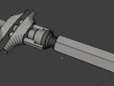 Glass Cutter 3D model