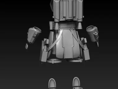 Ursa Wren One12 Scale Figure custom 3D print STL Files 3D print model