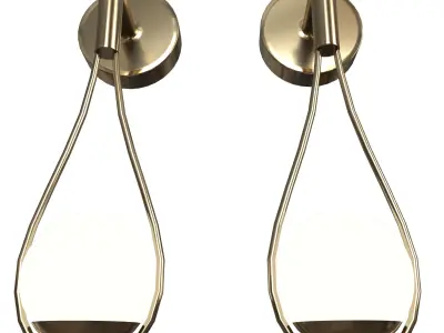 wall lights 3D model get