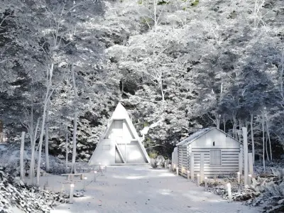 Forest Cabin 3D model