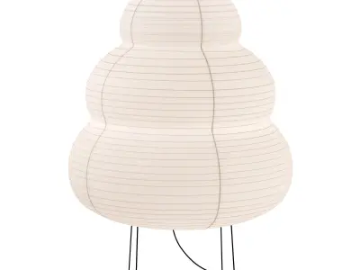 Vitra Akari 24N 3D model