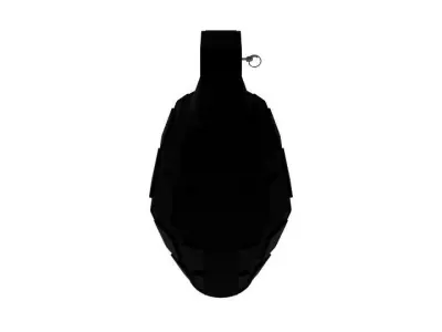 Grenade silhouette of bottle 3D model