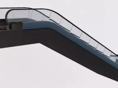 Escalator 3D model