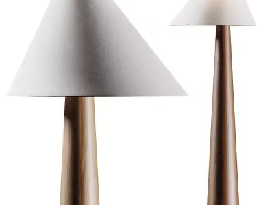McMullin  Co Alvin Floor Lamp 3D model