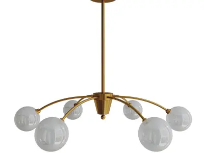 Nordic Sunlight Pendant Lamp Simig 3D model