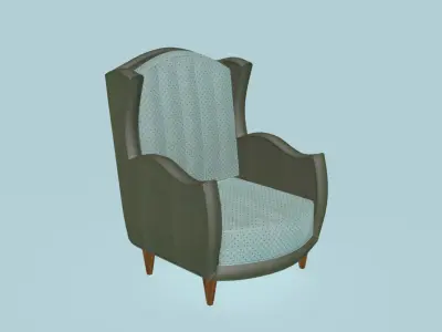 Larson Armchair 3D model