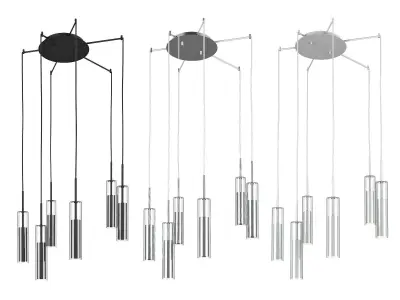 75606x Cilino Lightstar Hanging Chandelier 3D model