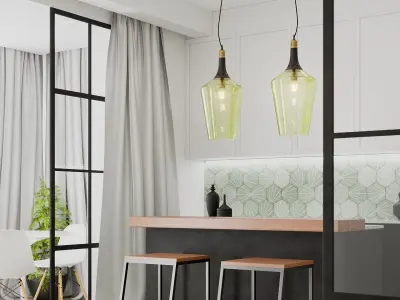 Chandelier Swirl SKU 2148 Free 3D model