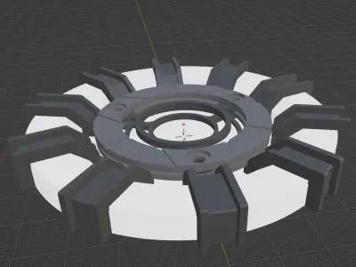 Arc Reactor Cosplay DIY 3D print model