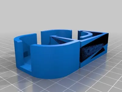 Power bar dock Free 3D print model