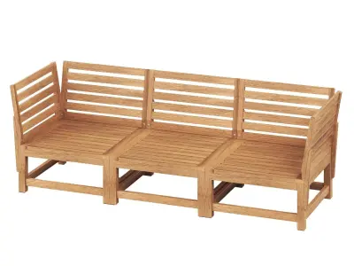 NAMMARO Modular 3-seater sofa IKEA 3D model