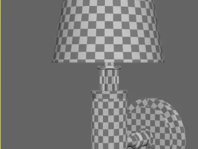 Circa Lighting Longacre Sconce Low-poly 3D model
