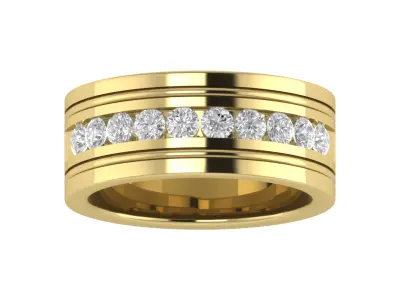Women Ring  Render 3dm STL OBJ FBX TXT Details 3D print model 2