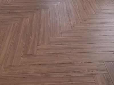 Parquet - Laminate - Wooden floor 3D model 5