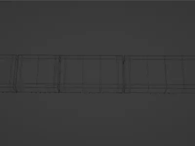 Controllable 7 Segment for Blender Low-poly 3D model