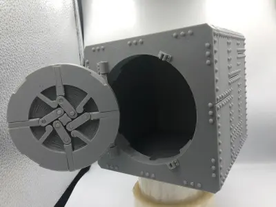 ARMORED SAFE PRINT IN PLACE 3D print model