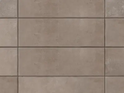 Concrete wall tiles Suite Taupe 20x60 Set 4 Texture