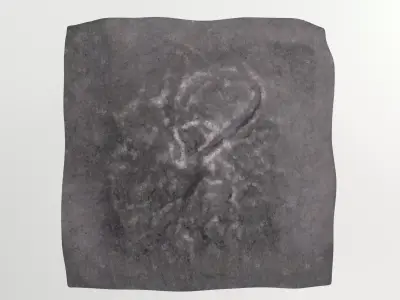 -Volcano Stylized- 3D model