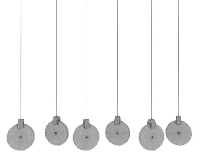 Pendant lamp Rondo Garda Decor 162FL-61506 3D model
