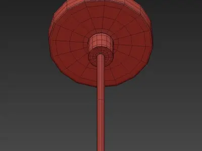 PERCHOIR lamp hanging 3D model