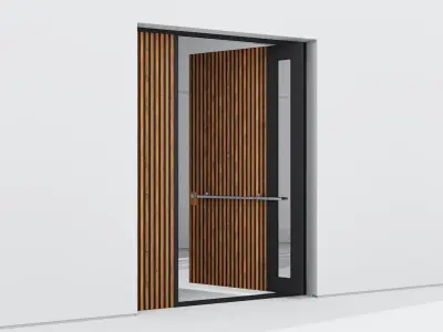 luminium door 245 3D model