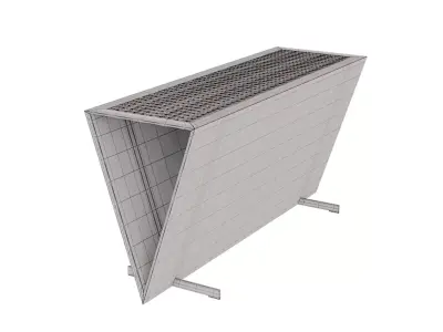 Alvea Console Table 3D model