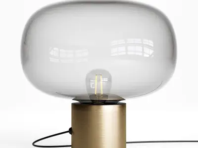 5 table lamp collection 3D Model Pack