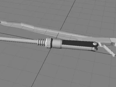 Mechanical Handtools - Plumber Wrench 3D model