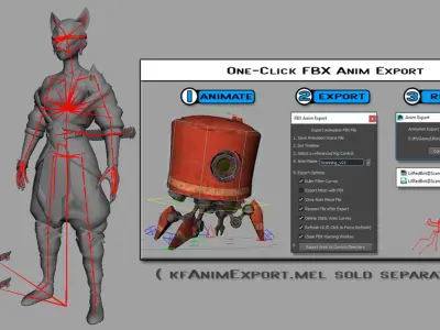  Kunoichi Anim Rig 