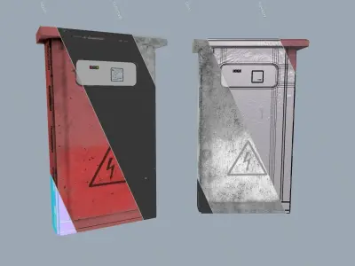 Electrical Box Free 3D model