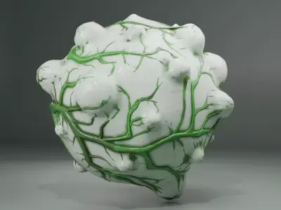 Alien Egg Animation 3D model