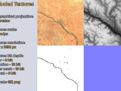 Niamey Niger City Landscape 3D Model 3D model