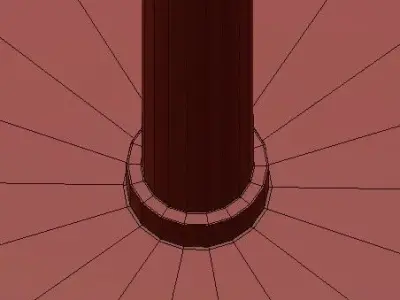 RH 1920S Odeon Clear Glass  3D model