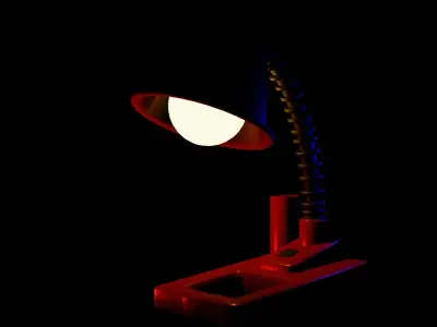 Lamp fbx can be used in many softwares Free 3D model