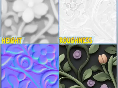 Stylized Ornaments Seamless Texture Texture