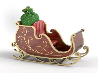  Santa Sleigh - 01 