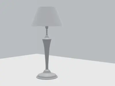 Table light Free 3D model