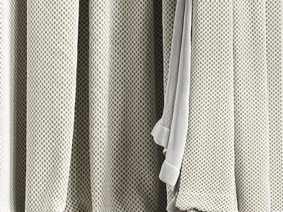 Curtain Set 510C 3D model