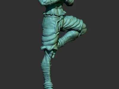 Dhalsin Street Fighter 3D print model