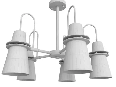 Pendant lamp REINAR A5 Low-poly 3D model