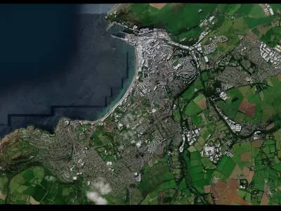 Douglas - Isle Of Man - England 3D model