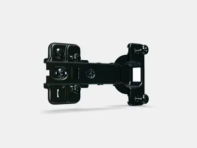 HJALPA Standard hinge Low-poly 3D model