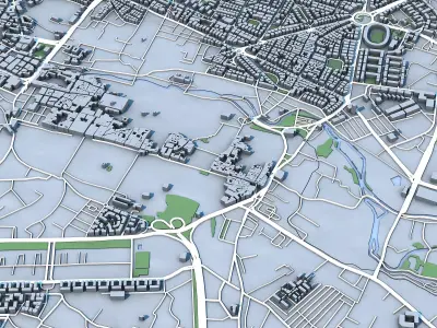 Damascus Capital of Syria 3D model