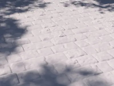 Stone Floor 01 3D model