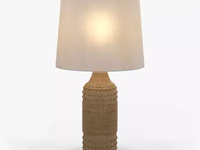 Surya Lutton Table Lamp 3D model